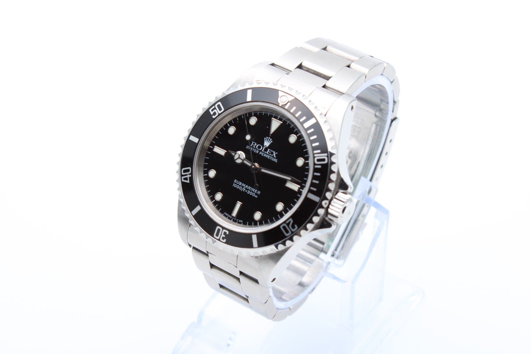 Rolex Orologi: Rolex Submariner No-Date Ref. 14060 Full Set Tritium – Usato da Brüttisellen venduto da AlphaOmega05 2