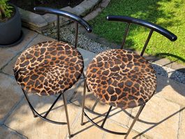 Design Barhocker DESERT LOUNGE AFRICA, 2 Stk, passt zu Bretz