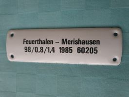 Email Schild Feuerthalen Merishausen