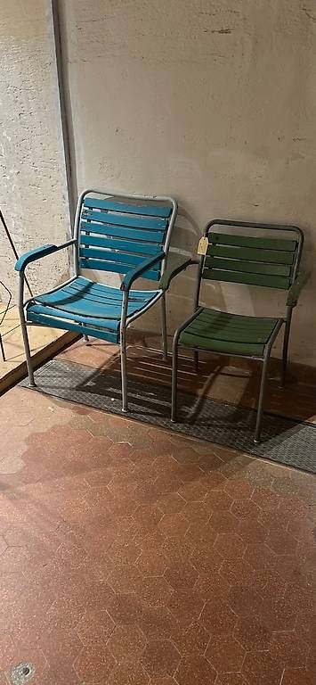 Sedie: Diverse Gartenstühle – Usato da Gunzwil venduto da vintage-bazaar 1