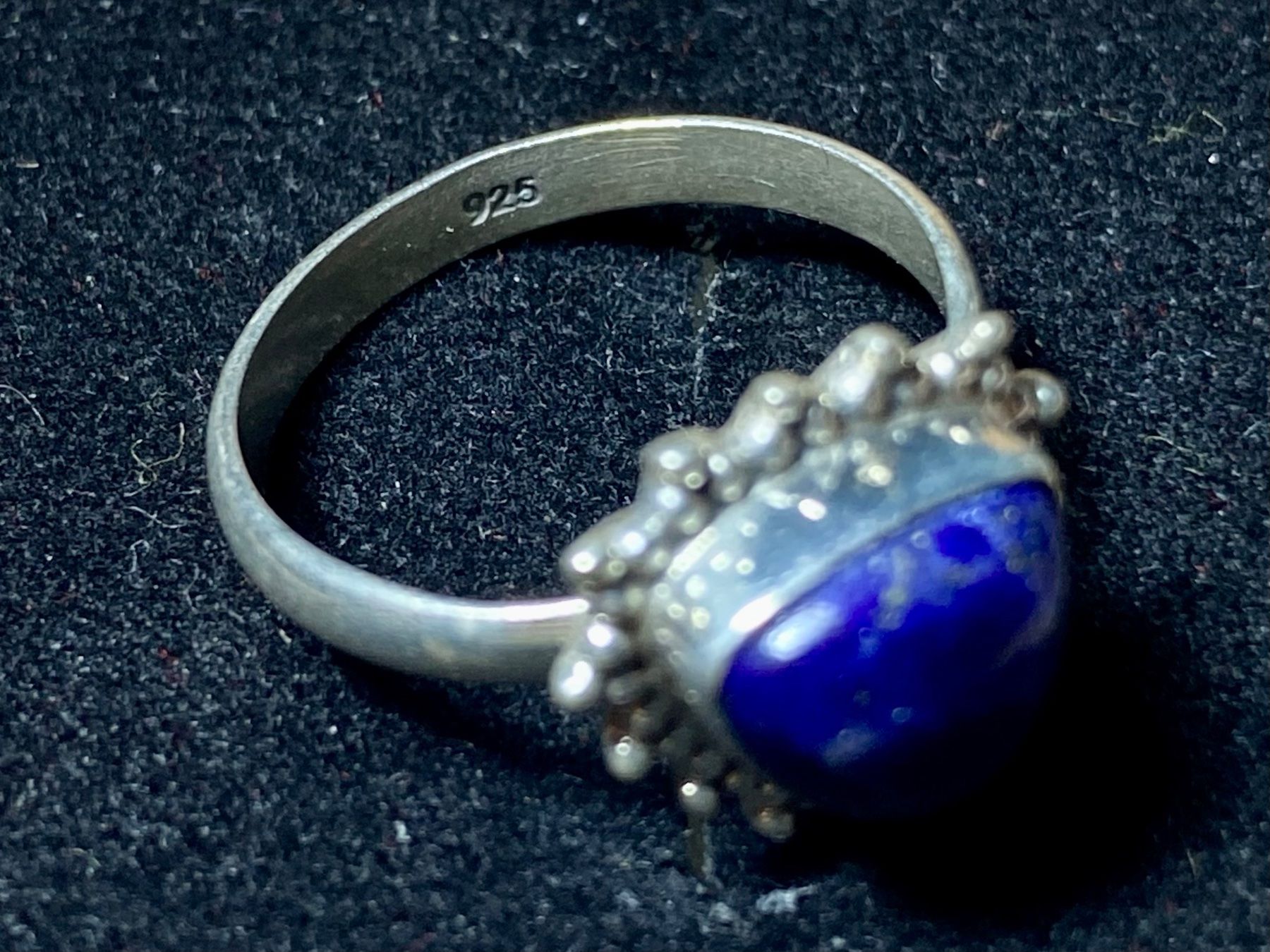 Ringe: natürlicher Blauer Saphir - 925 Silberring orientalisch – Neu und originalverpackt aus Laax von Kiki_Kingdom3 1