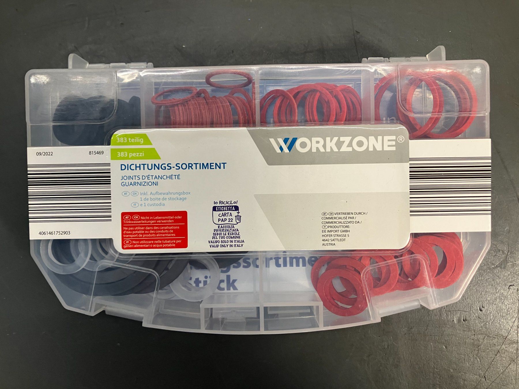 Alle Werkzeuge: WORKZONE - neues Sanitär Dichtungs-Sortiment ab 1.- – Neu (gemäss Beschreibung) aus Lichtensteig von Buy24International 6