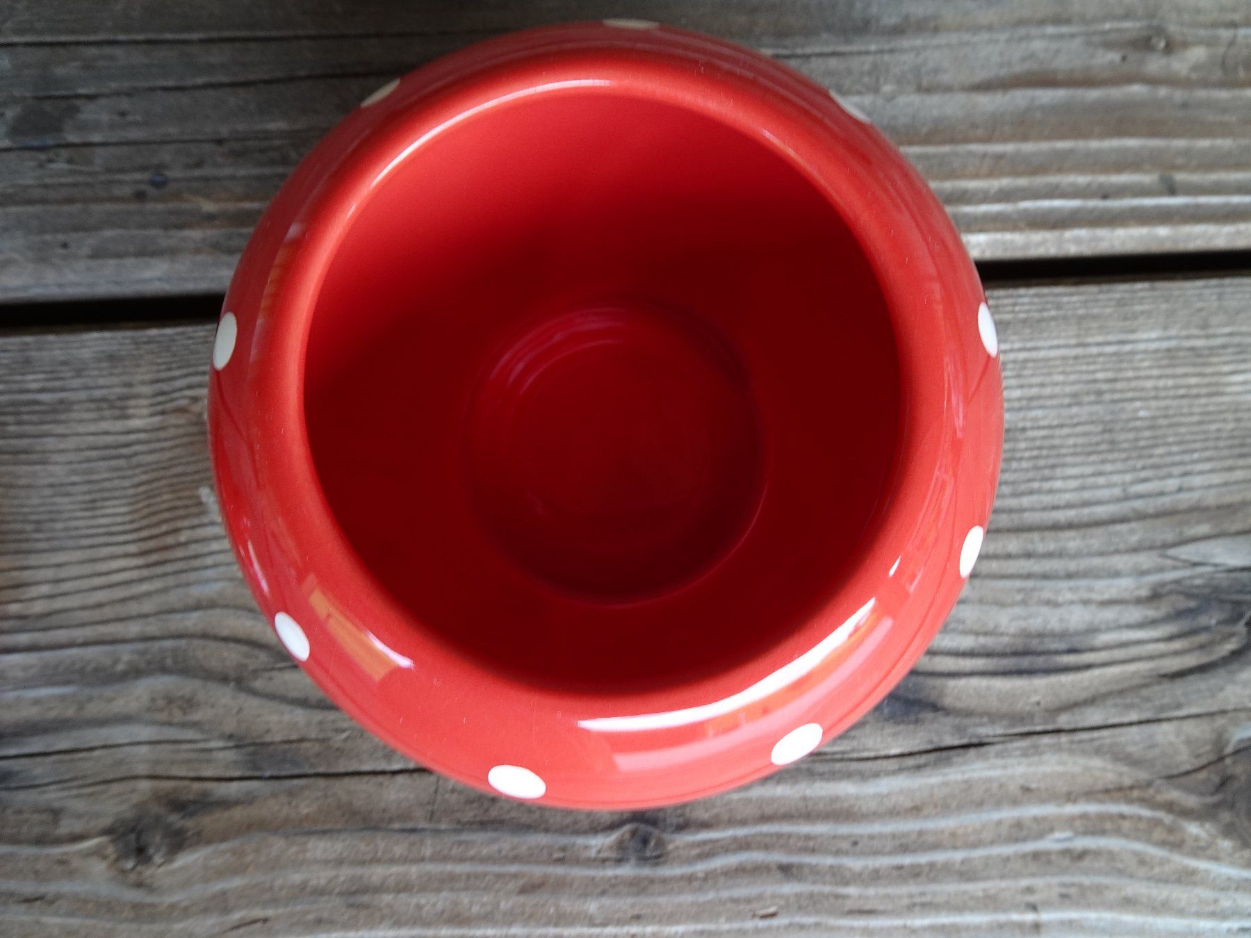 Zuckerdosen: Zuckerdose rot-weiss Polka dot - 230614 – Neu (gemäss Beschreibung) aus Küssnacht am Rigi von Dot.Your.Life 2