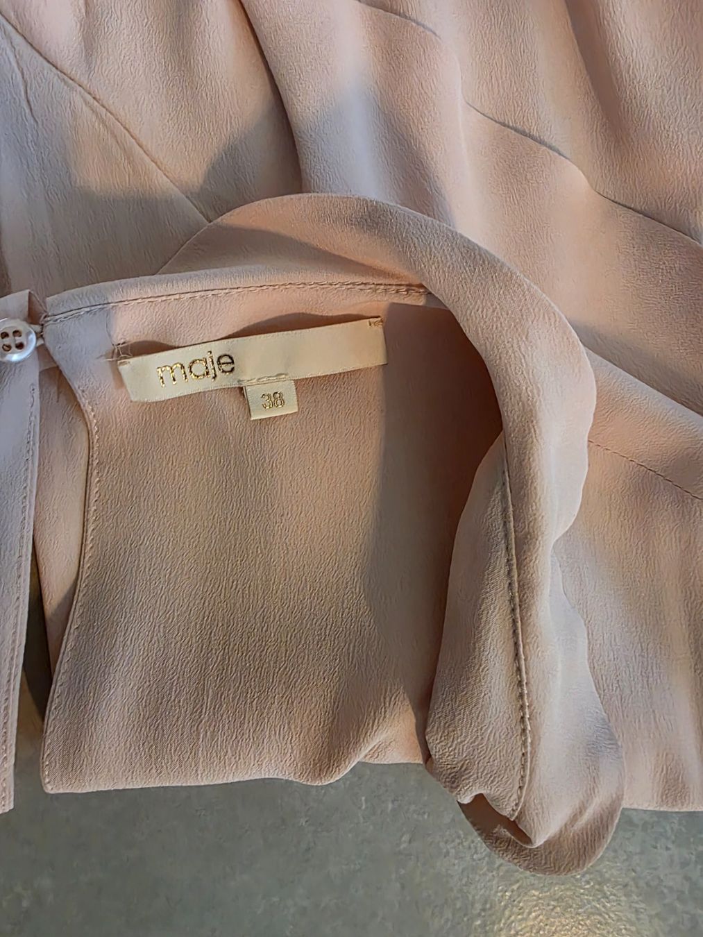 Maje Tute: Combinaison short rose poudré Maje - Taille 36 – Nuovo (secondo la descrizione) da Vallamand venduto da joa_6v5n 3