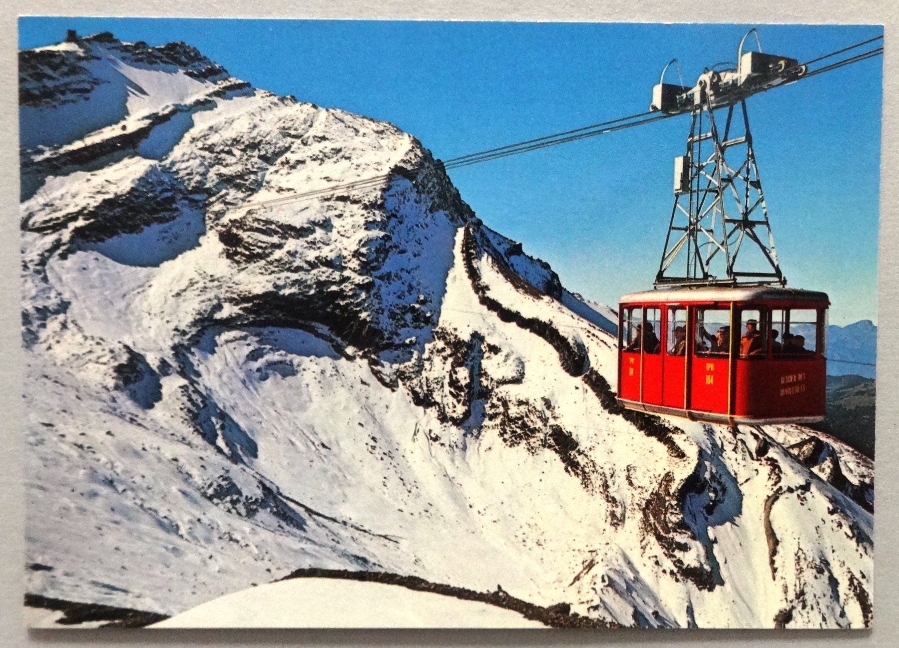 Cartoline postali: Téléphérique du Glacier des Diablerets – Usato da Fétigny venduto da Billy2miny