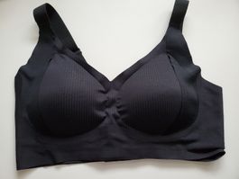 Damen BH schwarz mit Polsterung Grösse L neu