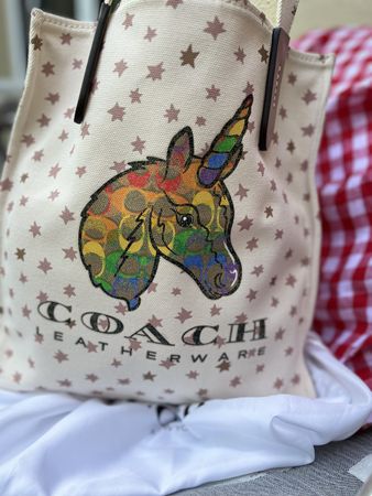 Coach Canavas Tasche
