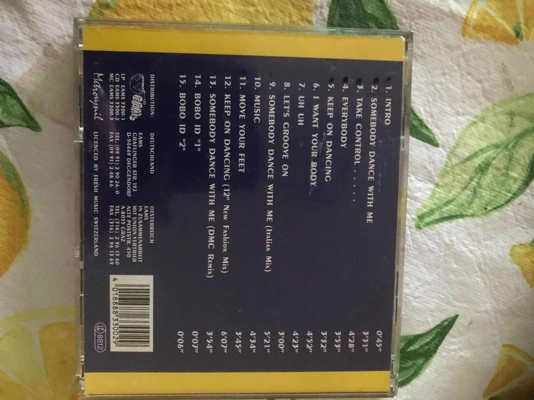 CD: DJ Bobo – Usato da Gretzenbach venduto da Cantate 1
