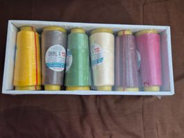 Sortiment Nähgarn - Set mit 12 Spulen, Neu!