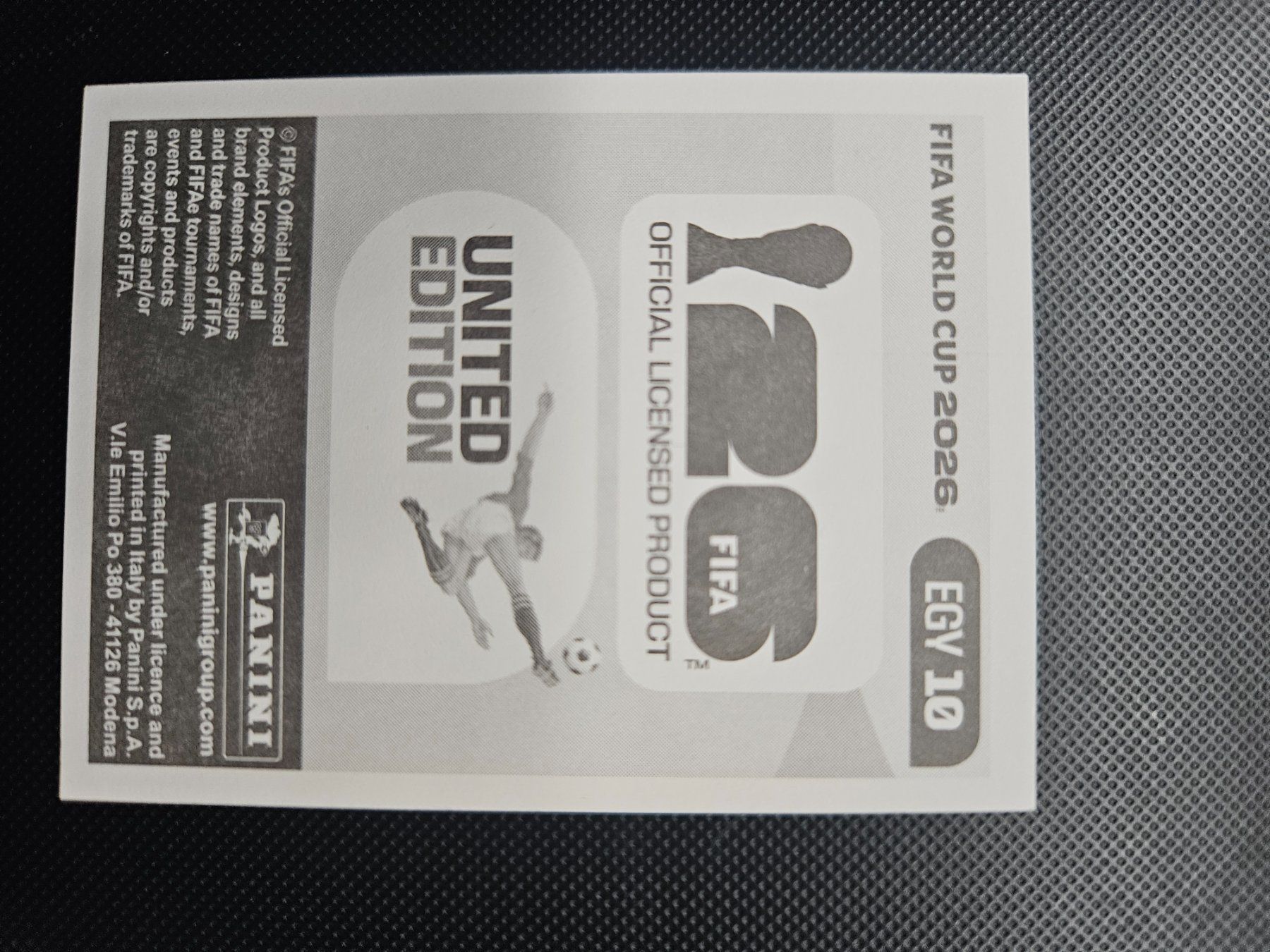 Panini Cartes à collectionner: EGY 10 – D'occasion à Würenlingen par Dinli 1