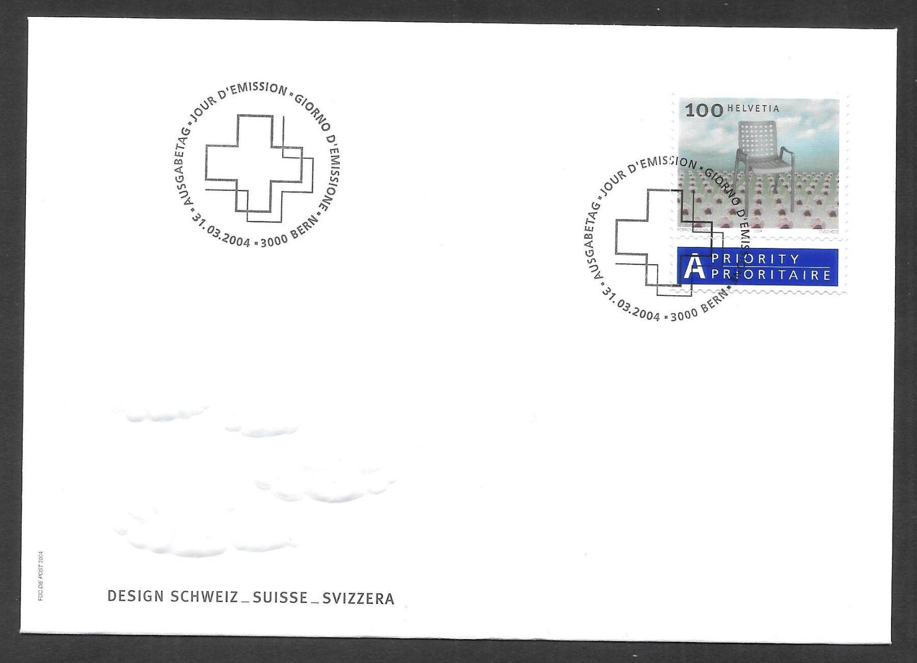 Tutti i francobolli: FDC Nr. 1120A Landistuhl ET Bern 31.3.2004 – Nuovo (secondo la descrizione) da Olten venduto da clotaldi