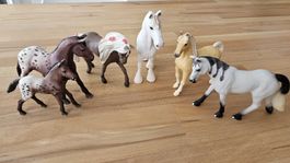 6 Schleichpferde