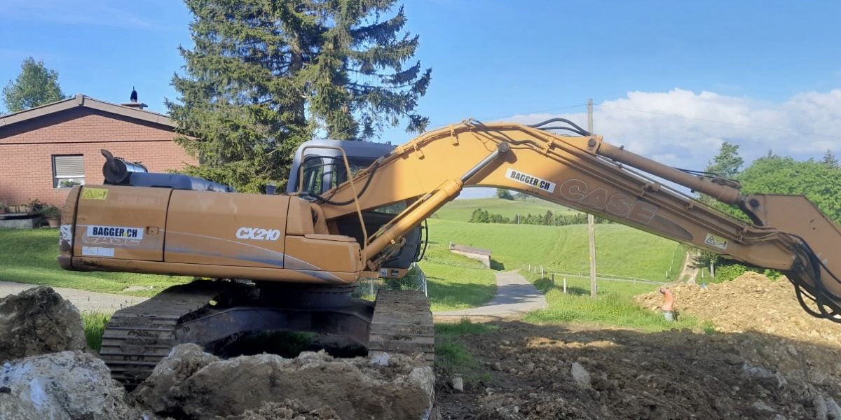 Excavateurs: Bagger Case CX 210 – D'occasion à Niederbipp par baggerch 6