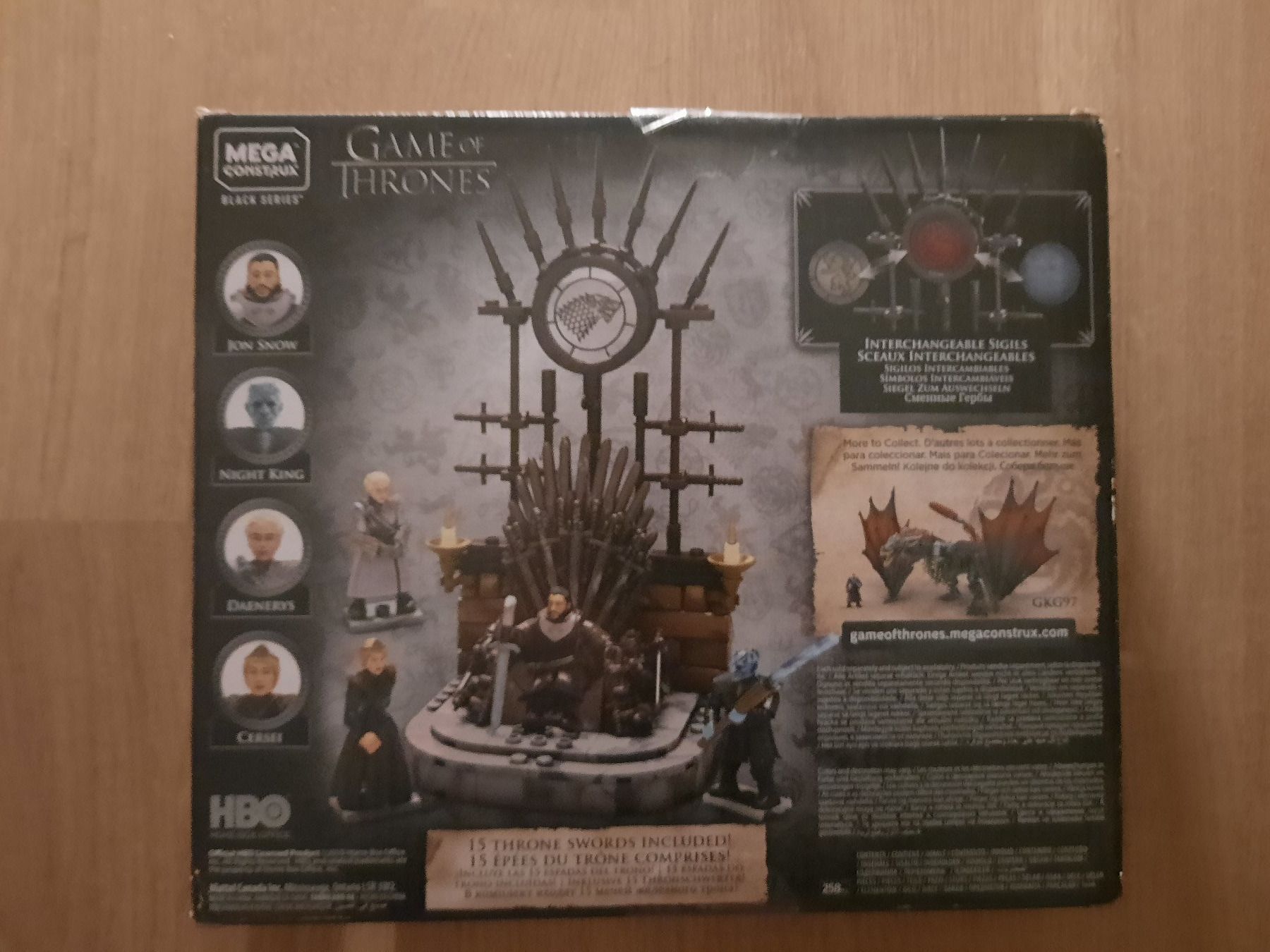 Spielzeuge: Mega Construx Game of Thrones - Winterfell Drogon etc -NEU – Neu und originalverpackt aus Zürich von  6