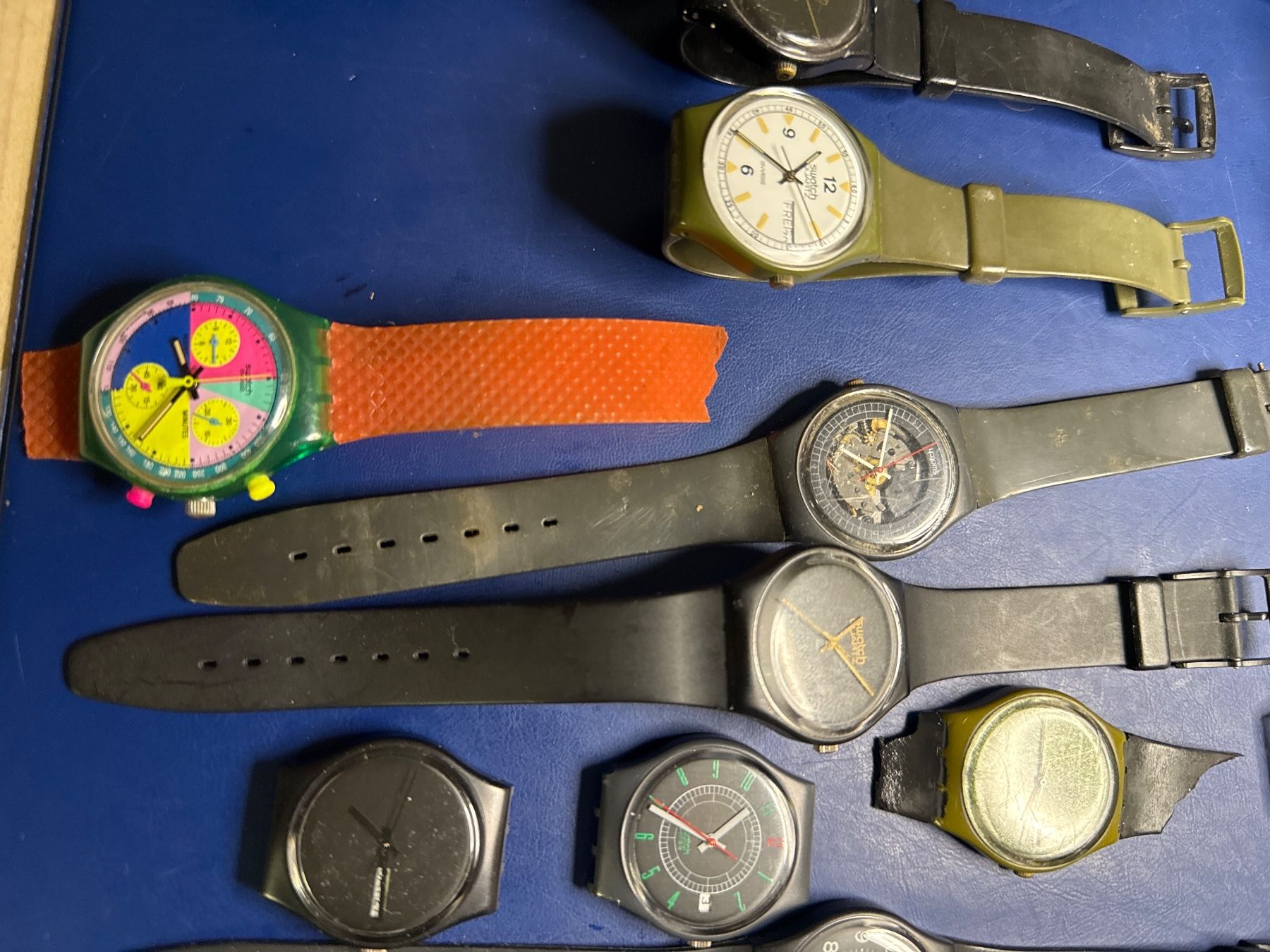 Swatch Uhren: Swatch Lot 80 Jahre – Defekt aus Pfeffingen von Allhandelklgwatches 3