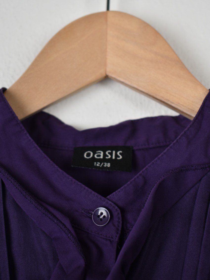 Vestiti: Oasis Blusenkleid, lila, Gr.38 – Usato da Nürensdorf venduto da 2ND_STORY 5