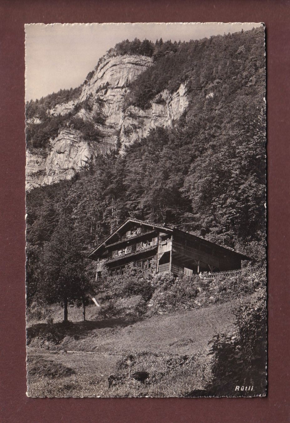 Cartoline postali: RÜTLI - 1944 – Usato da Pully venduto da nicecards