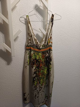 Iceberg coktail dress, semi long, unique motive, new, size S