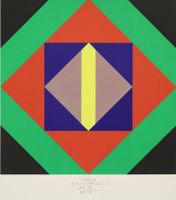 Rudolf Hurni (1914–2003) Collage konkrete Kunst