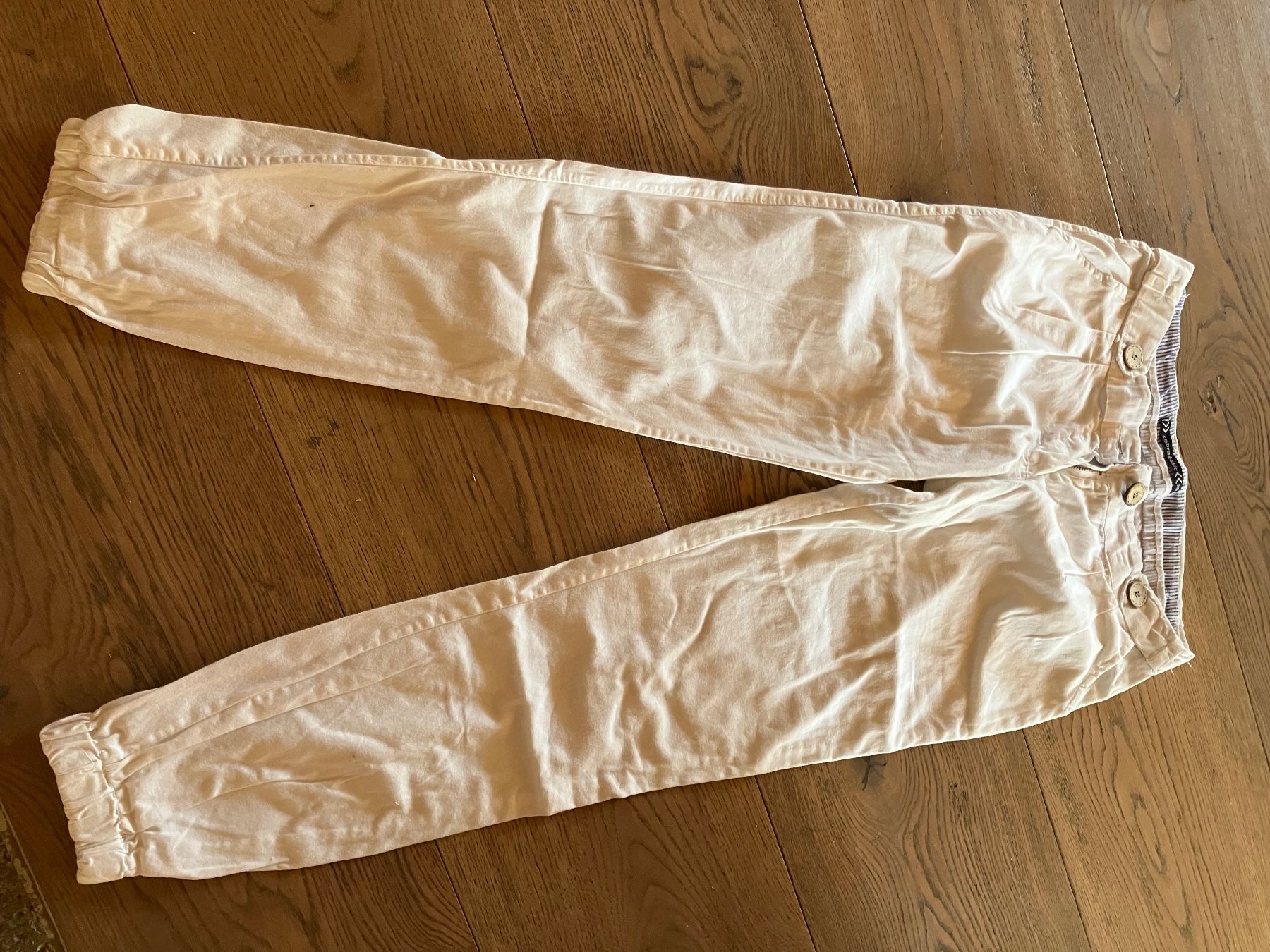 Zebra Pantaloni: Zebra Basic Hose, XS, weiss, Sommer, neuwertig! – Usato da Schwarzsee venduto da sus_rtp2