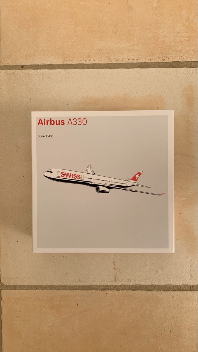 Swiss Kit di modellismo & Modellini statici: Metall Swiss A330 1:400 – Nuovo e nell'imballaggio originale da Greifensee venduto da GMS_CH