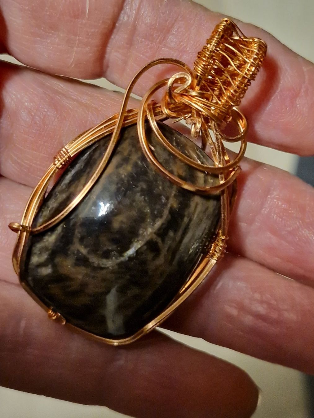 Anhänger: Lithothérapie obsidienne Mentogochol – Neu (gemäss Beschreibung) aus SAXON von Mariposita1428 1