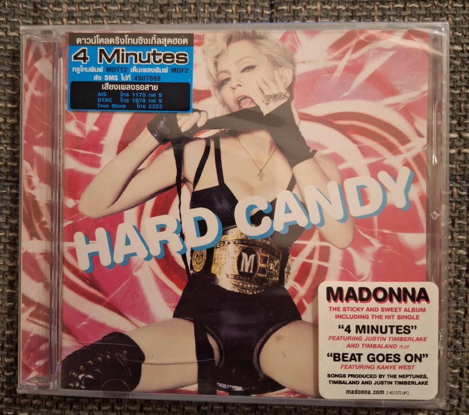 CD: Madonna Hard Candy Thailand CD – Nuovo e nell'imballaggio originale da Luzern venduto da thomarco