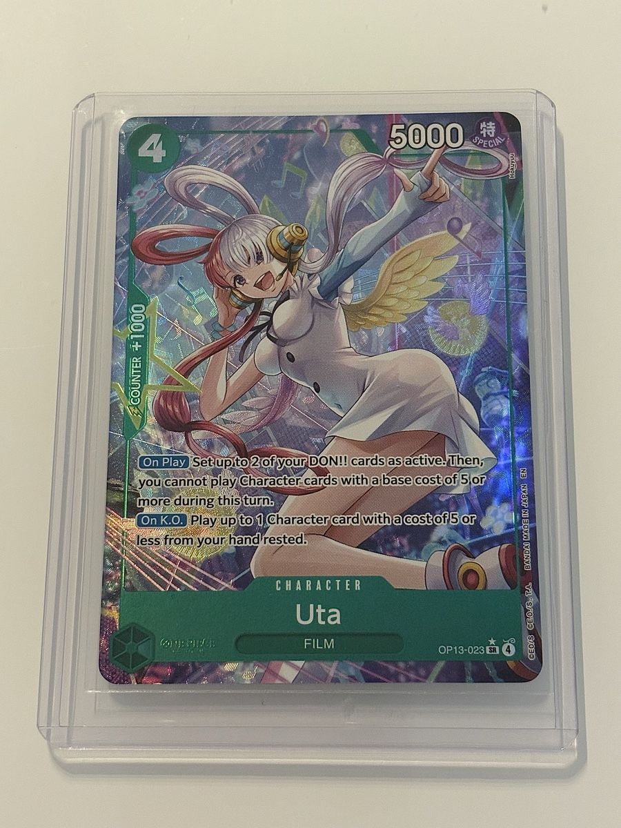 Bandai Carte collezionabili: One Piece TCG - Uta OP13-023 – Nuovo (secondo la descrizione) da Pieterlen venduto da Mira_o7
