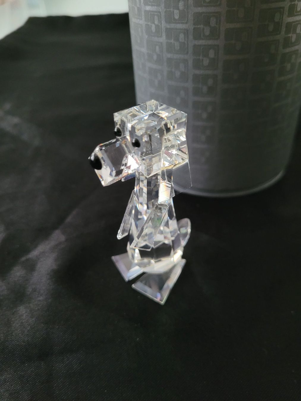 Swarovski Statuette: Swarovski Hund Pluto stehend Vintage 7635 / 070 – Usato da Wilen b. Wollerau venduto da Flitzi 1