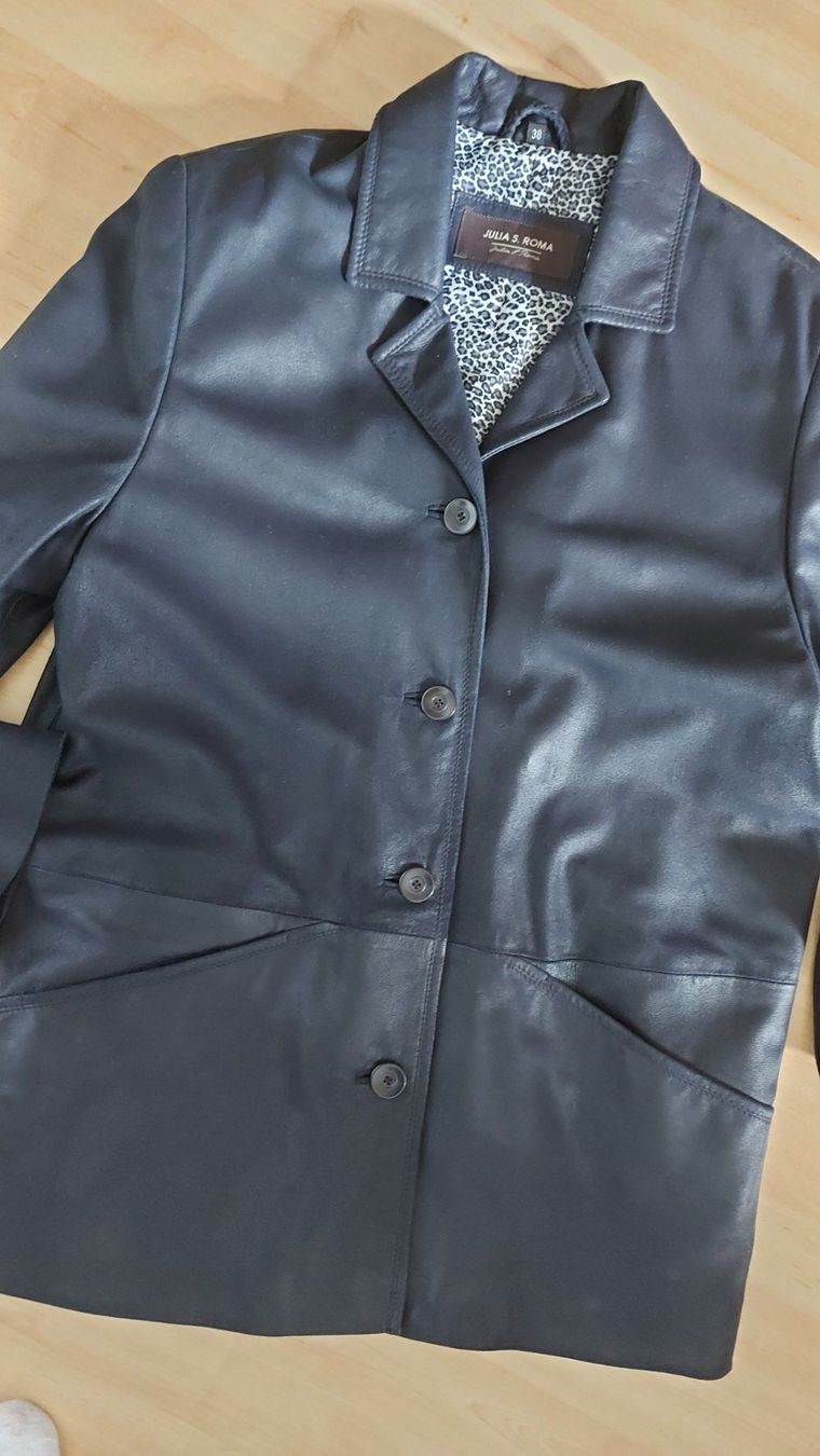 Giacche: Neuenschwander Lederjacke/Blazer gr,38 – Usato da Nebikon venduto da Draga25 3