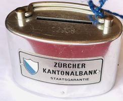 Bank-Kässeli Zürcher Kantonalbank, mit Schlüssel