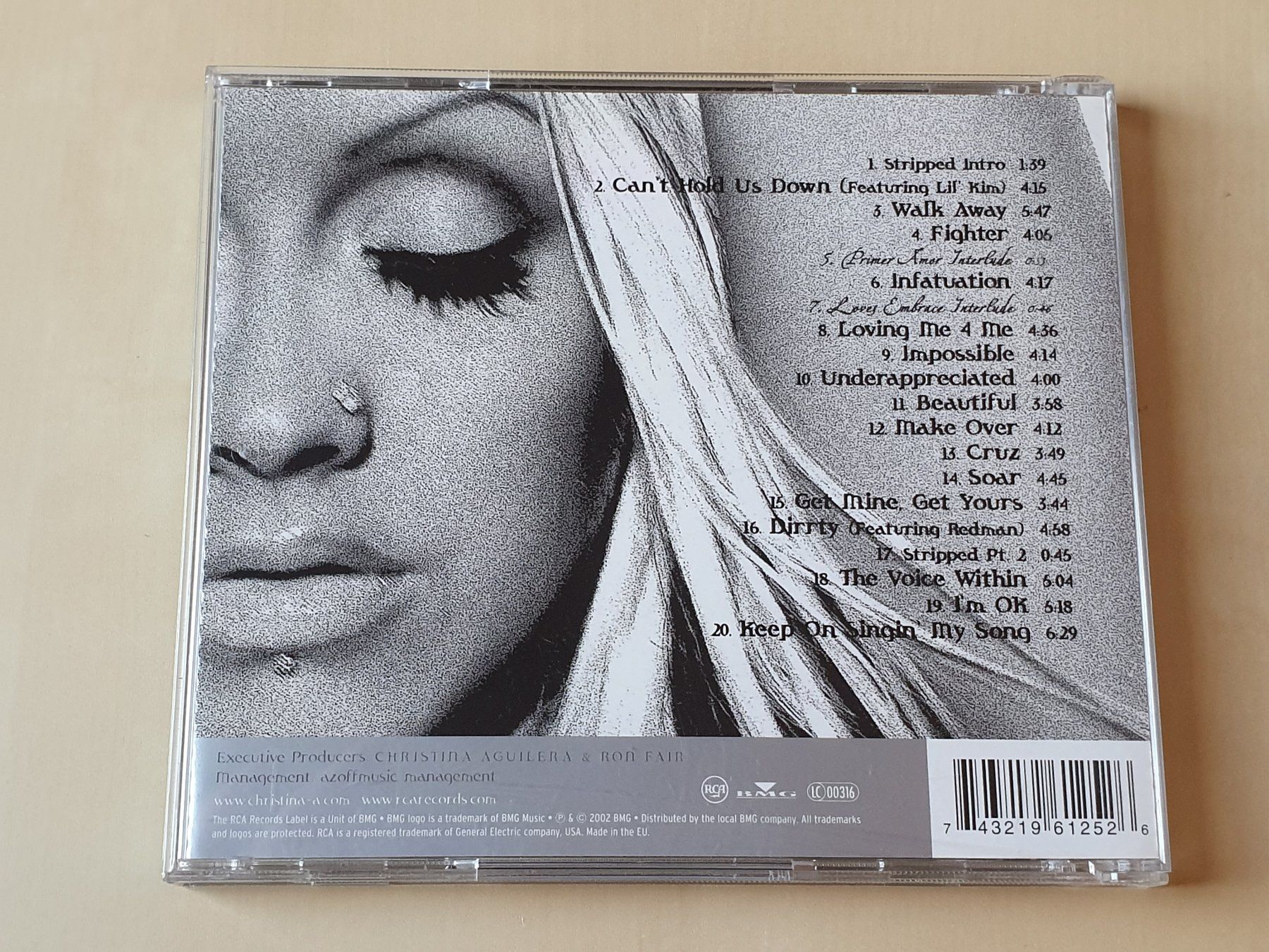 CDs: Christina Aguilera Stripped – Gebraucht aus Stansstad von collectorsshop 1