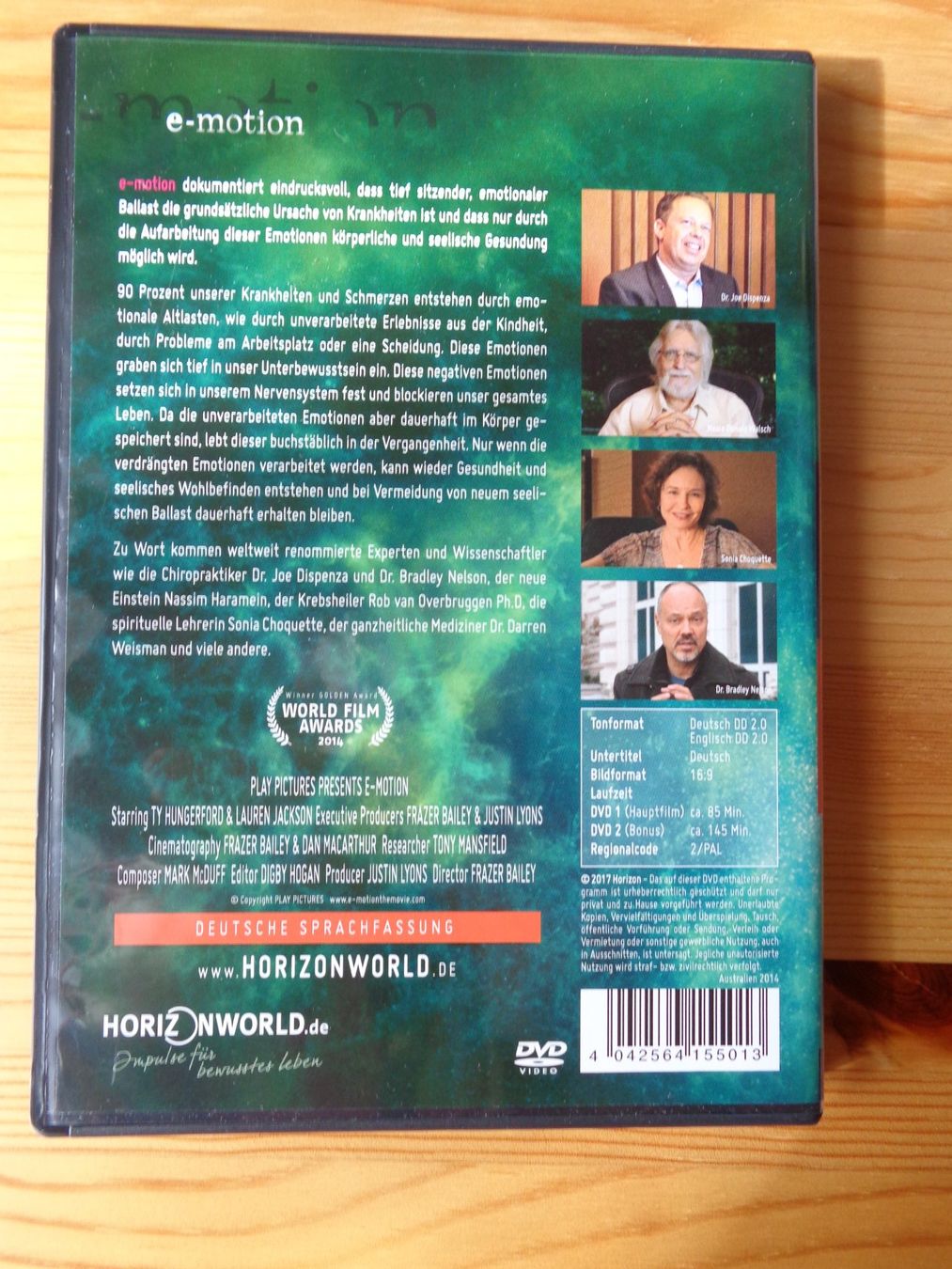 Tutti i DVDs: E-Motion. Deutsche Sprachfassung. 2 DVD, NEU! – Nuovo (secondo la descrizione) da Wiesendangen venduto da Gullfoss 1