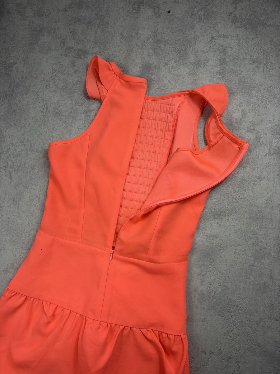 Maje Kleider: Robe Maje Retta Corail à Volants - Taille 2 (M) – Neu (gemäss Beschreibung) aus Hauterive NE von Leo_o 8