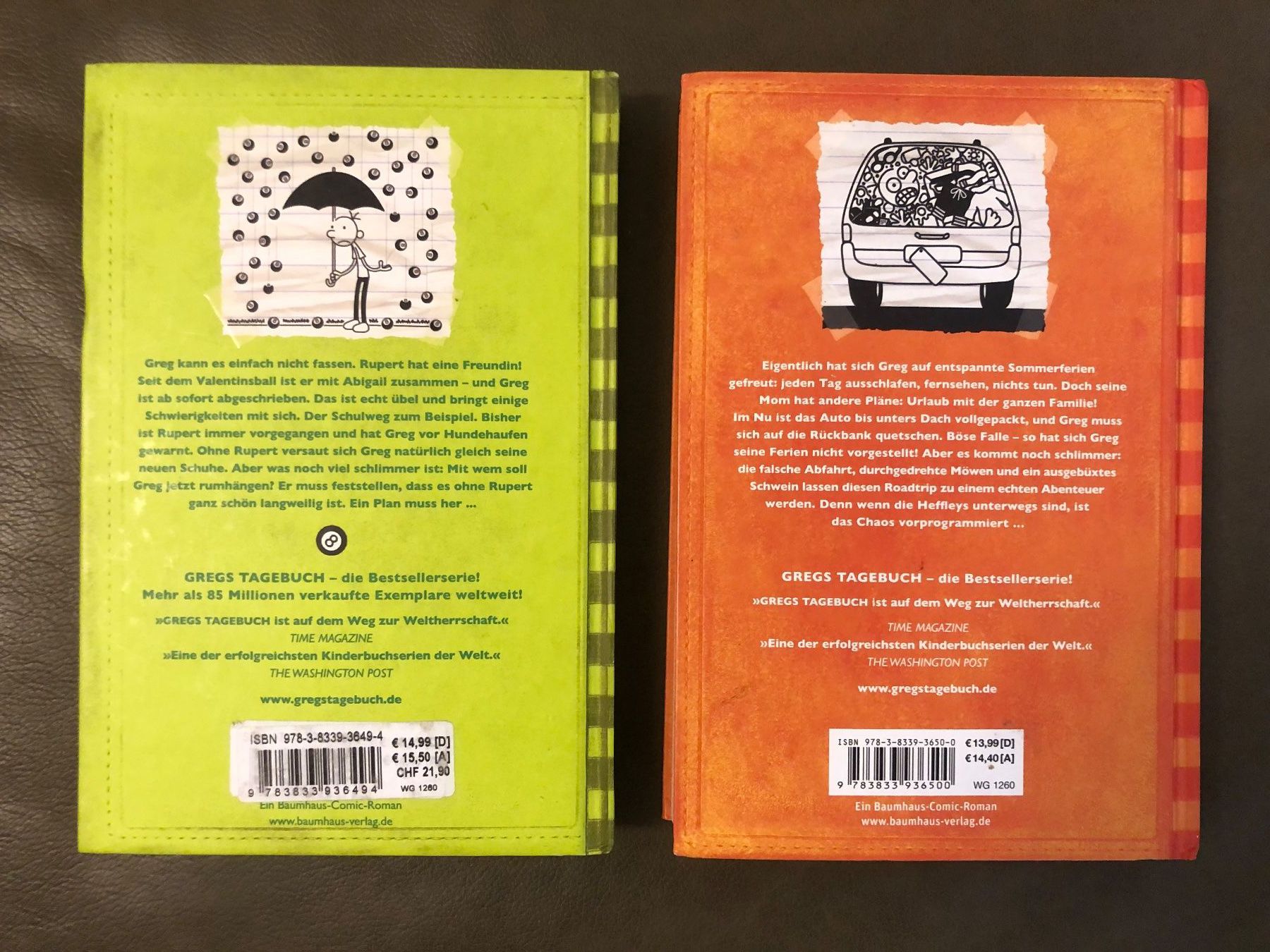 Libri: Bücher Gregs Tagebuch 8, 9 – Usato da Nunningen venduto da anclaudia 1