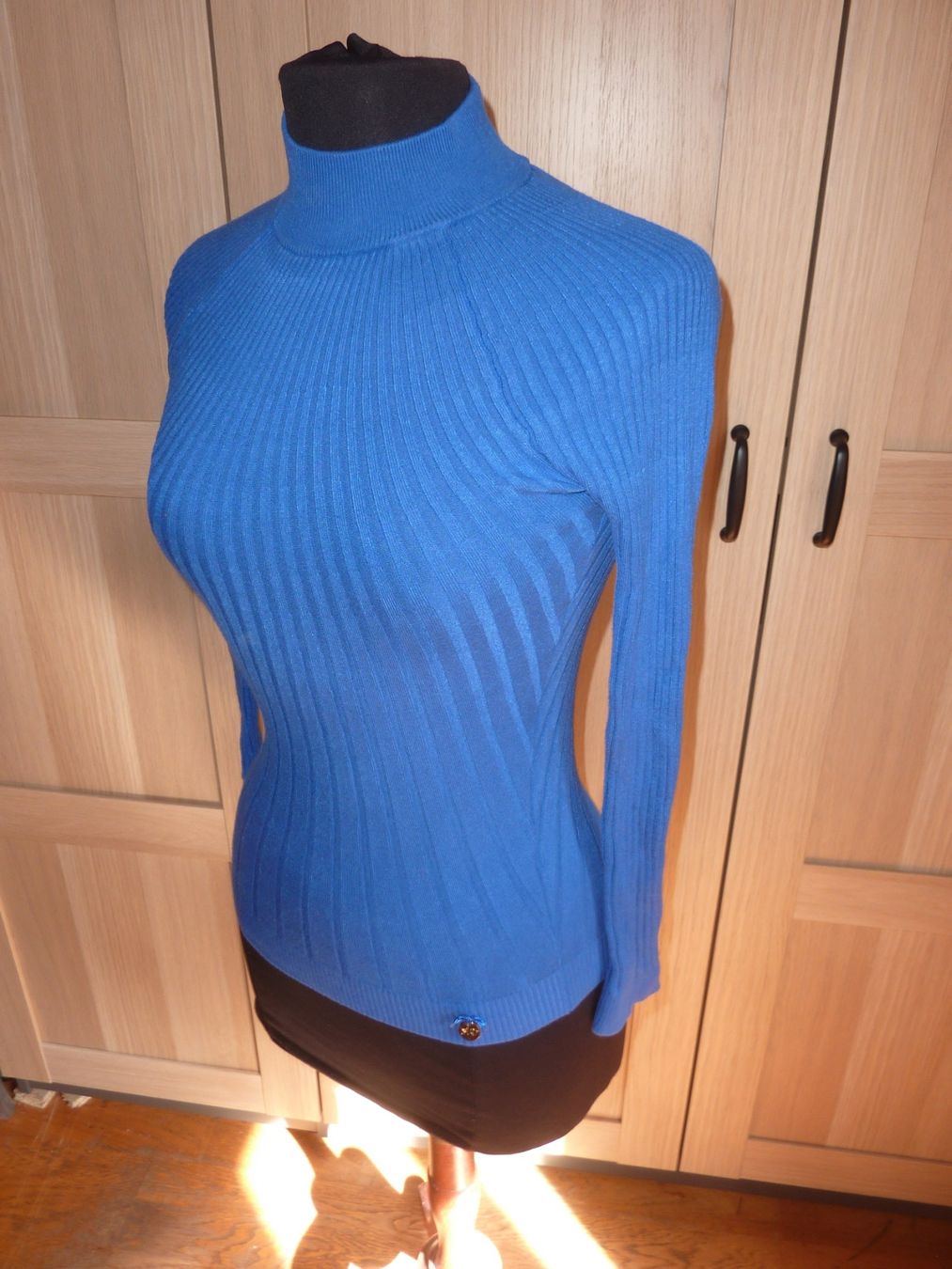 Morgan Pulls & Sweat-shirts: pull chaussette bleu intemporel taille S marque Morgan – D'occasion à geneve par chriztel 5