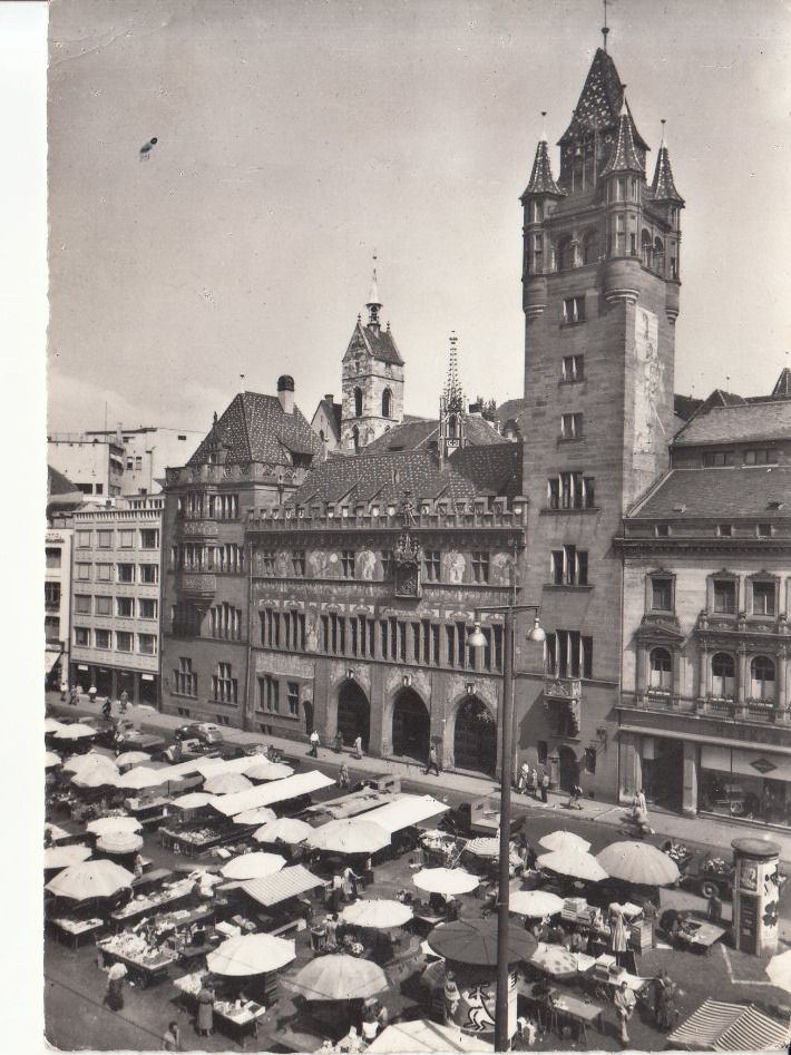 Cartoline postali: Basel 1963 – Usato da Bürglen TG venduto da StampGraf