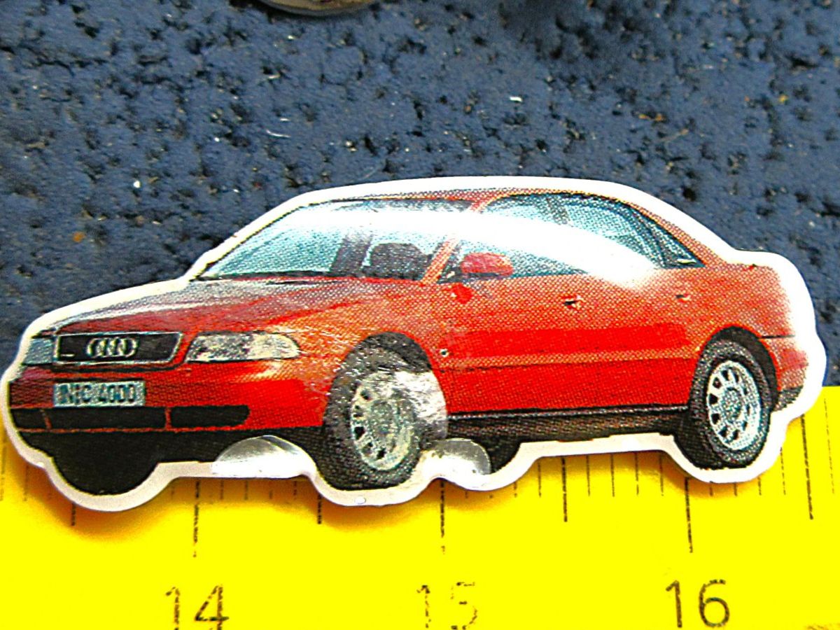 Audi Plaketten & Abzeichen: AUDI A4 B5 AUTO PIN MIT SECURITY-CLIP – Gebraucht aus Ettingen von Hausi4711 1