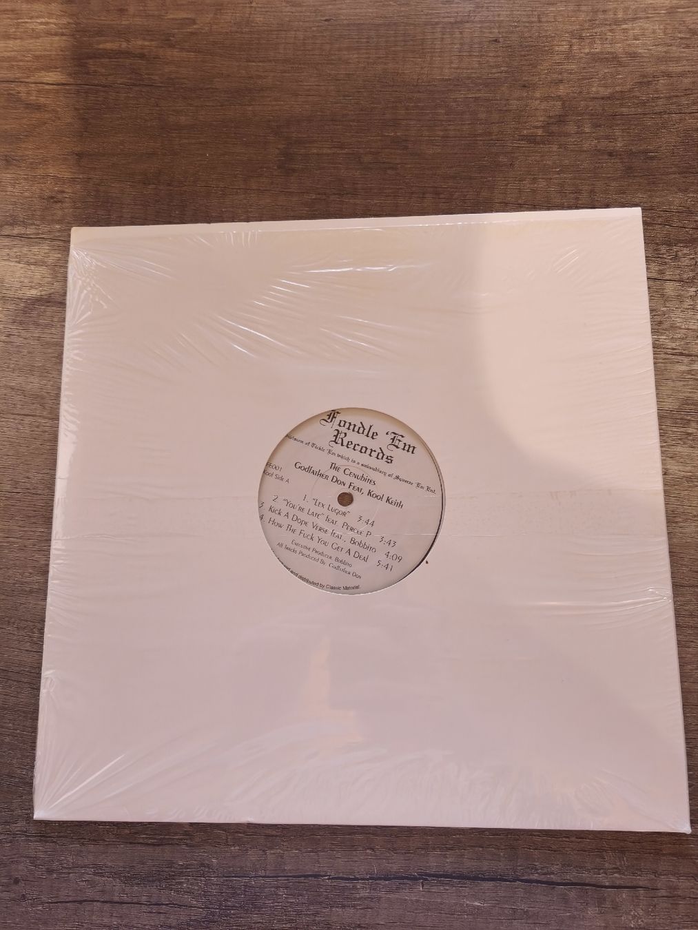 Dischi in vinile: Godfather Don & Kool Keith - The Cenubites – Usato da Kandersteg venduto da digginblackpearlz