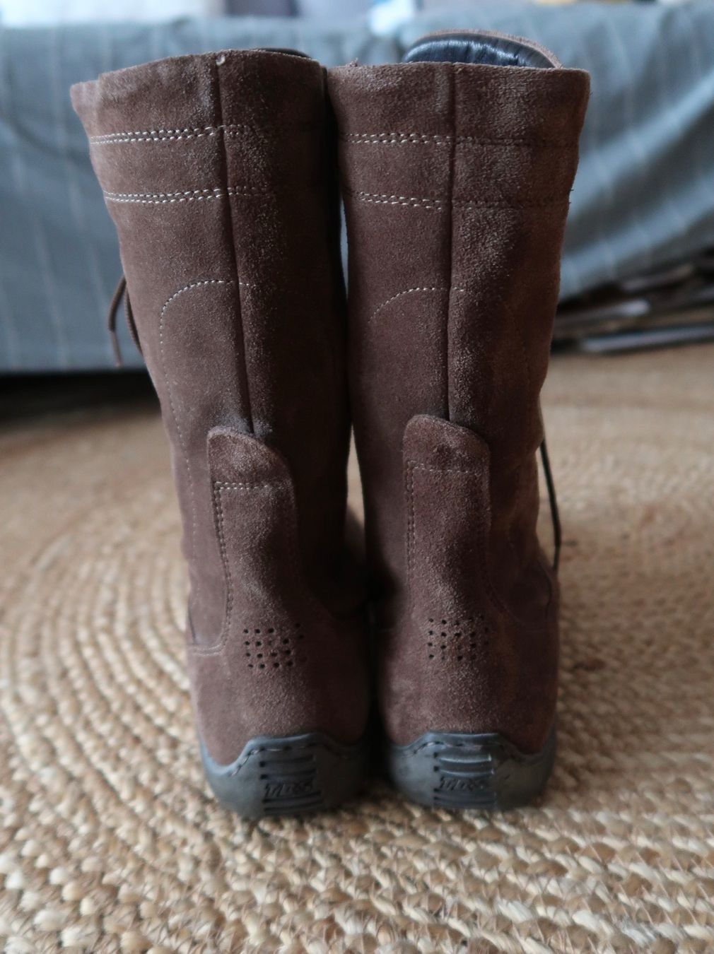 TBS Scarpe da donna: TBS Bottes mi-mollet daim - 38 – Nuovo (secondo la descrizione) da Lausanne venduto da Etoile96 3
