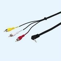 Kabel Klinke 3,5 mm / 3 x Cinch