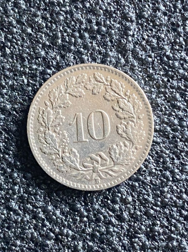 Alle Münzen: 10 Rappen 1946 – Gebraucht aus Hünenberg von Ecila 1