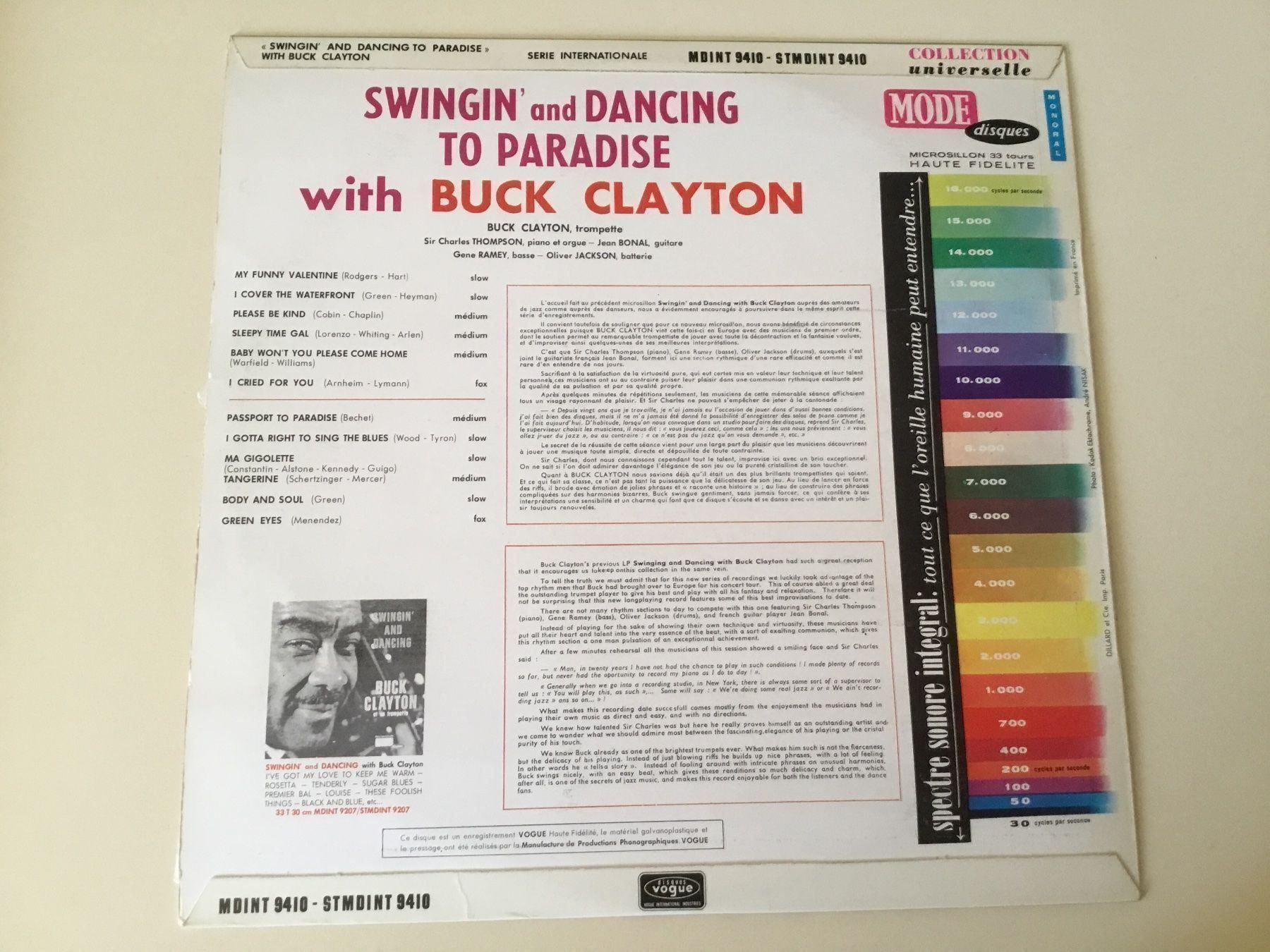 Dischi in vinile: Buck Clayton / Swinginˋand dancing to .. – Nuovo (secondo la descrizione) da Kreuzlingen venduto da Schuggerman 1