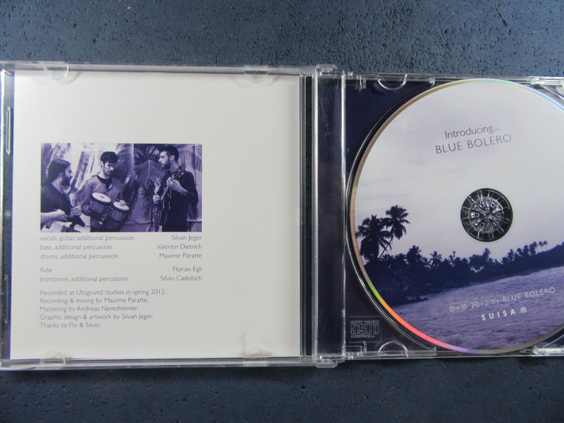 CDs: INTRODUCING .. CD BLUE BOLERO SUISA 2012 LATIN – Gebraucht aus Ettingen von Hausi4711 2