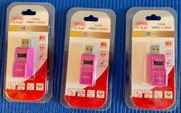 Set de 3 pièces UNITEK HUB USB 2.0 (3 Ports)