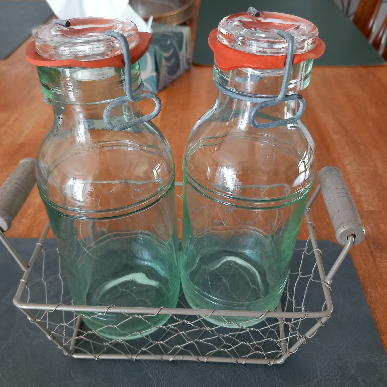 Contenitori & Simili: Seltene Glas Einmach Flaschen / Model B 417 / Vintage – Usato da Aegerten venduto da gismolini