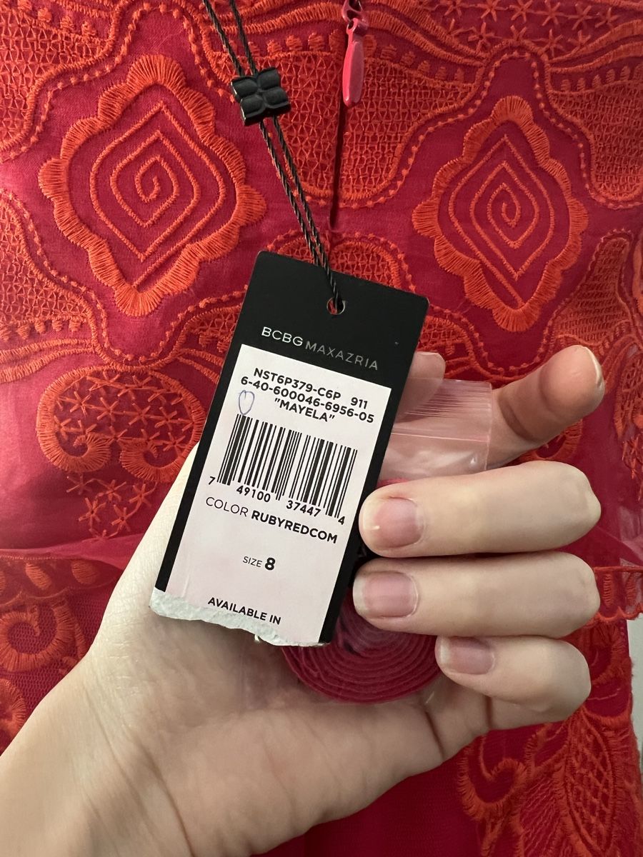 Vestiti: Robe bustier BCBGMAXAZRIA - MAYELA rubyred taille M – Nuovo e nell'imballaggio originale da Ropraz venduto da Angy.ruiz 5