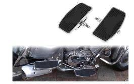 Paire de marchepieds moto chrome universels - Neufs! (51)