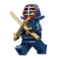 KENDO FIGHTER LEGO MINIFIGURE 71011 serie 15 new in ope‪n ba