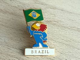 Pin World Cup France 98 Brazil